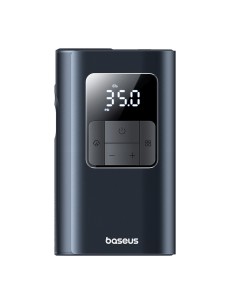 
2 viename padangų pripūtimo prietaisas su žibintuvėliu ir išorine baterija, 6000mAh, 75W, juodas
