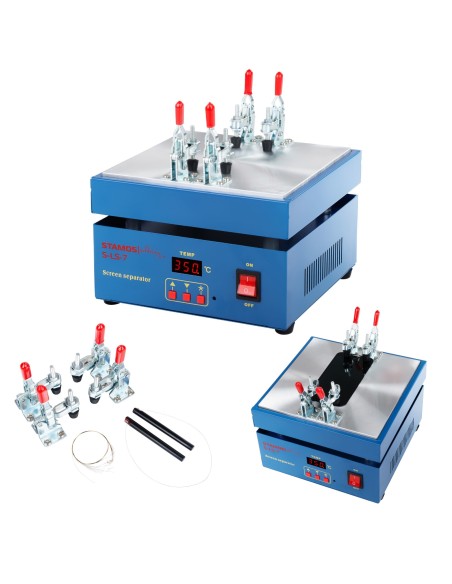 Skystųjų kristalų ekranų S-LS-7 remonto atskyrimo šildytuvas Skystųjų kristalų ekranų S-LS-7 remonto atskyrimo šildytuvas