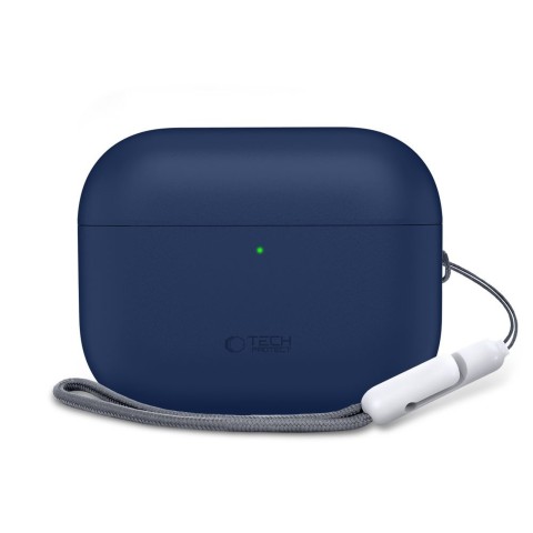 
Silikoninis dėklas, skirtas „AirPods Pro 3“ ausinėms – tamsiai mėlynas
