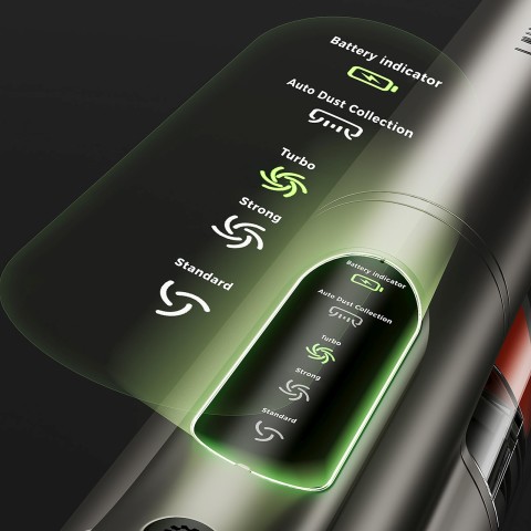 
UWANT V500 belaidis vertikalus dulkių siurblys – pilkas
