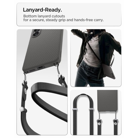 
„Samsung Galaxy S26 Liquid Air“ dėklas – pilkas
