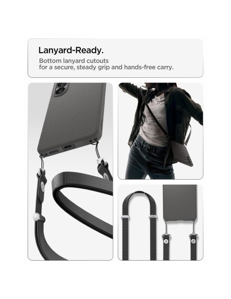 
„Samsung Galaxy S26 Liquid Air“ dėklas – pilkas
