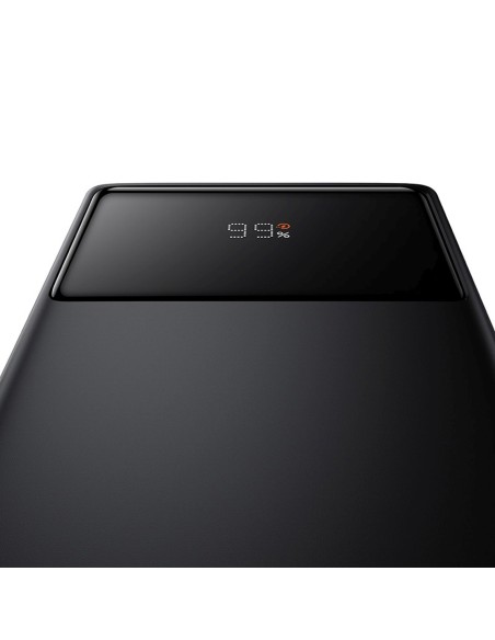 
20000mAh USB-A USB-C nešiojamas įkroviklis su ekrano laidu, 22,5 W, juodas

