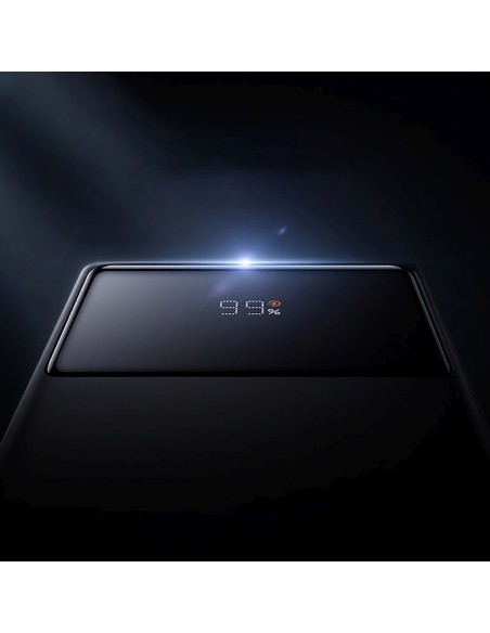 
20000mAh USB-A USB-C nešiojamas įkroviklis su ekrano laidu, 22,5 W, juodas
