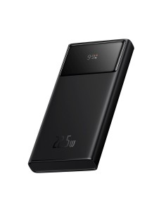 
10000mAh USB-A USB-C su ekrano laidu 22,5 W - juodas

