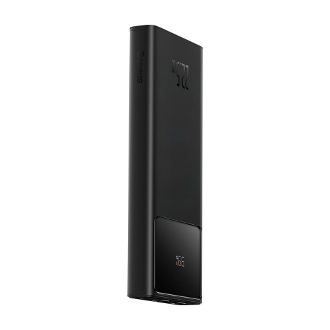 
10000mAh USB-A USB-C su ekrano laidu 22,5 W - juodas
