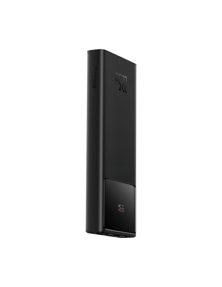 
10000mAh USB-A USB-C su ekrano laidu 22,5 W - juodas
