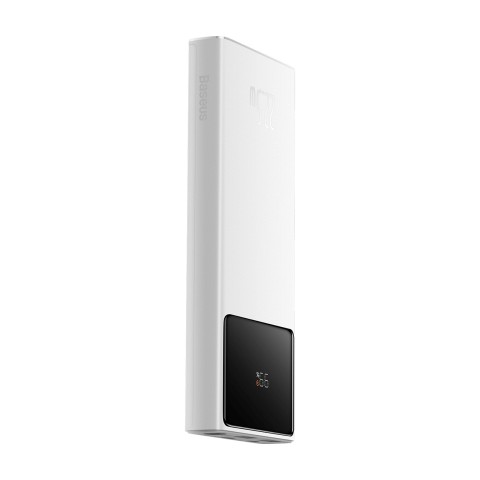 
10000mAh USB-A USB-C su ekrano laidu 22,5 W - balta
