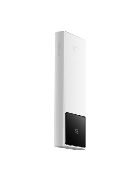 
10000mAh USB-A USB-C su ekrano laidu 22,5 W - balta
