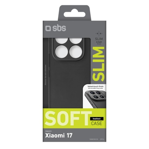 
„Xiaomi 17 Instinct“ dėklas – juodas
