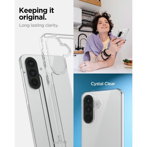 
Samsung Galaxy A57 5G Ultra Hybrid dėklas - skaidrus
