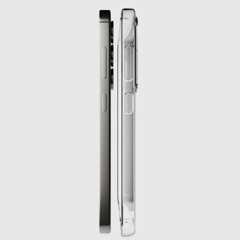 
„Samsung Galaxy S25“ plonas dėklas – permatomas
