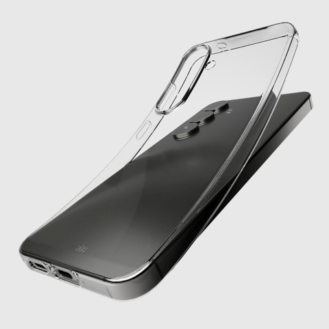 
„Samsung Galaxy S25“ plonas dėklas – permatomas
