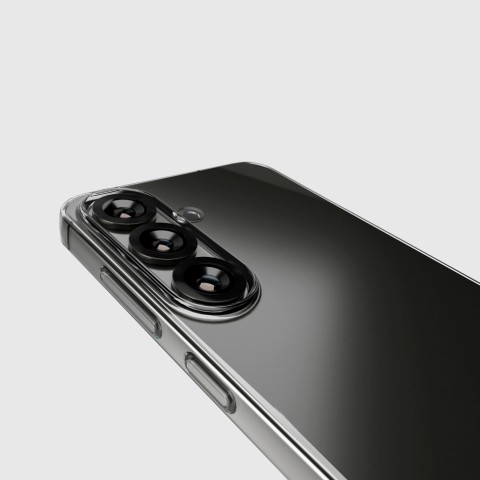 
„Samsung Galaxy S25+“ plonas dėklas – permatomas
