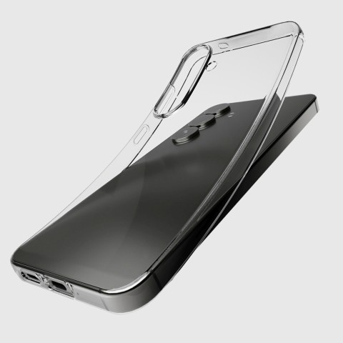 
„Samsung Galaxy S25+“ plonas dėklas – permatomas
