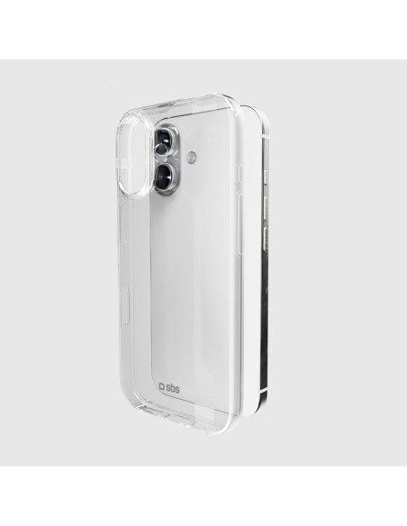 
„iPhone 17“ plonas dėklas – permatomas
