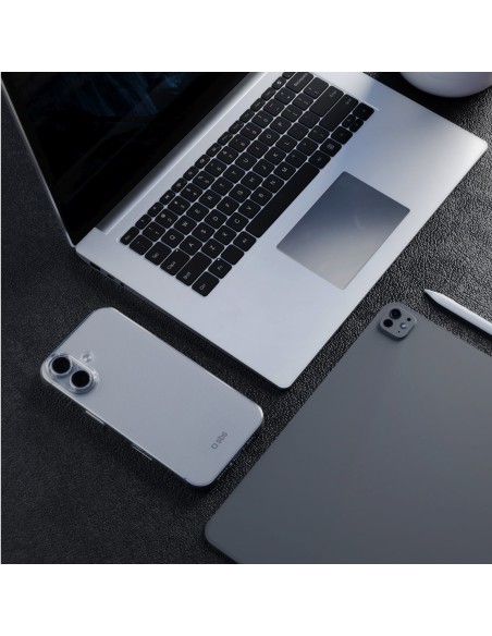 
„iPhone 17“ plonas dėklas – permatomas
