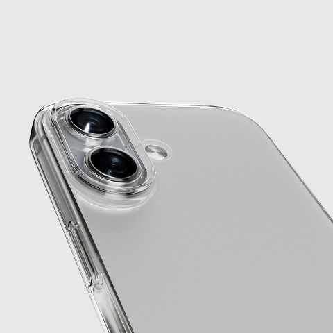 
„iPhone 17“ plonas dėklas – permatomas
