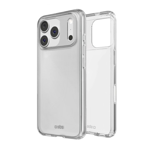 
„iPhone 17 Pro“ plonas dėklas – permatomas
