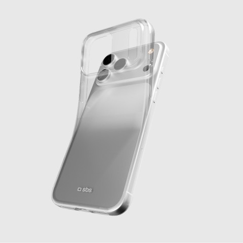 
„iPhone 17 Pro Max“ plonas dėklas – permatomas
