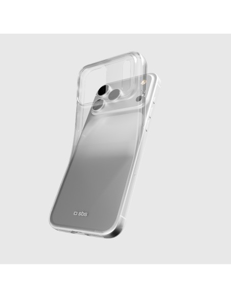 
„iPhone 17 Pro Max“ plonas dėklas – permatomas
