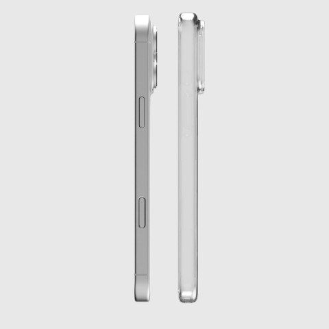 
„iPhone 17 Pro Max“ plonas dėklas – permatomas
