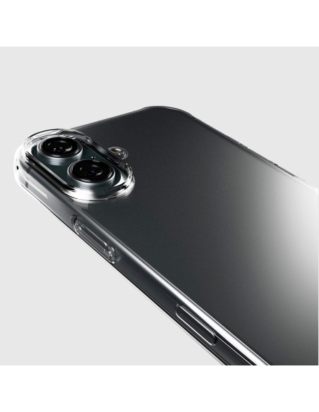 
„iPhone 16“ plonas dėklas – permatomas
