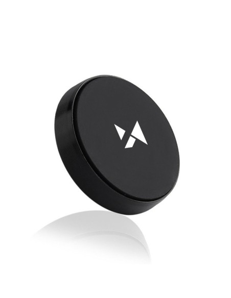 Magnetinis automobilinis telefono laikiklis prietaisų skydeliui juodas