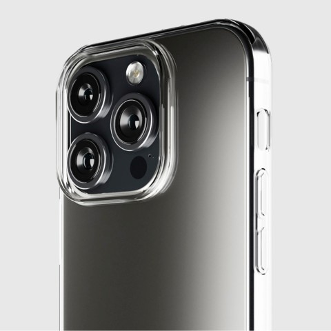 
„iPhone 16 Pro“ plonas dėklas – permatomas
