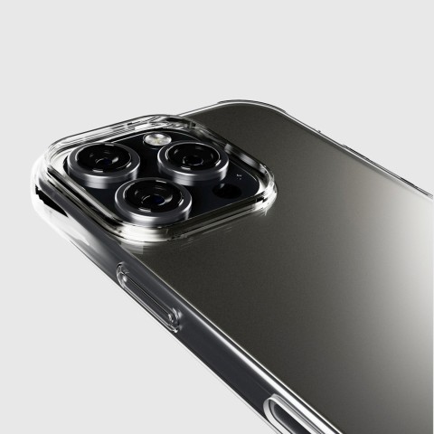 
„iPhone 16 Pro“ plonas dėklas – permatomas
