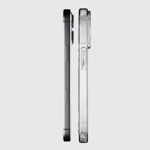 
„iPhone 16 Plus“ plonas dėklas – permatomas
