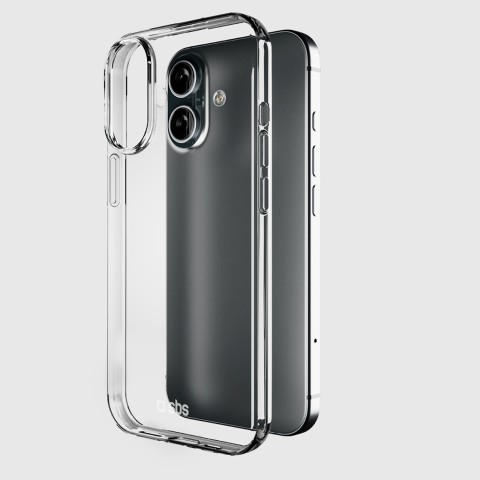 
„iPhone 16 Plus“ plonas dėklas – permatomas
