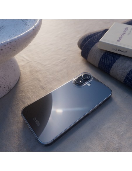 
„iPhone 16 Plus“ plonas dėklas – permatomas
