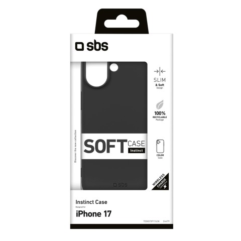 
„iPhone 17 Instinct“ dėklas – juodas
