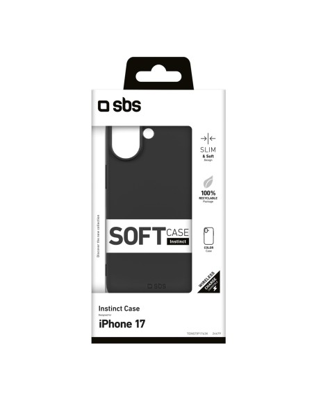 
„iPhone 17 Instinct“ dėklas – juodas
