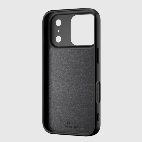 
„iPhone 17 Pro Instinct“ dėklas – juodas
