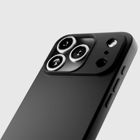 
„iPhone 17 Pro Instinct“ dėklas – juodas
