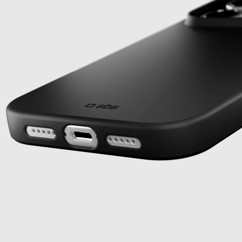 
„iPhone 17 Pro Instinct“ dėklas – juodas
