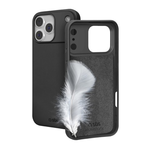 
„iPhone 17 Pro Max Instinct“ dėklas – juodas
