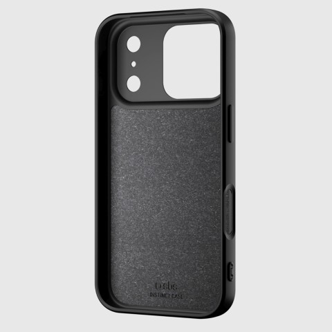 
„iPhone 17 Pro Max Instinct“ dėklas – juodas
