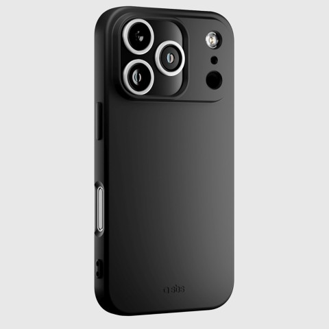 
„iPhone 17 Pro Max Instinct“ dėklas – juodas
