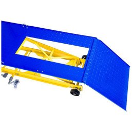 Platforminis keltuvas motociklo stalinis keltuvas motociklams su rampa 450kg 220 x 68 cm MSW MHB-450-780.2