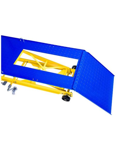 Platforminis keltuvas motociklo stalinis keltuvas motociklams su rampa 450kg 220 x 68 cm MSW MHB-450-780.2 Platforminis keltuvas motociklo stalinis keltuvas motociklams su rampa 450kg 220 x 68 cm MSW MHB-450-780.2