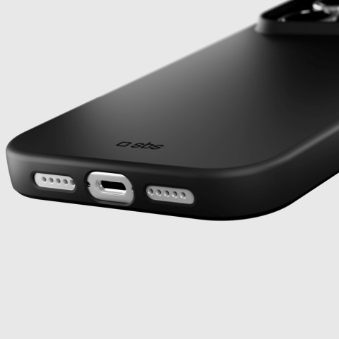
„iPhone 17 Pro Max Instinct“ dėklas – juodas
