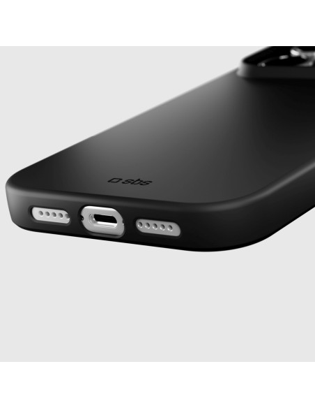 
„iPhone 17 Pro Max Instinct“ dėklas – juodas
