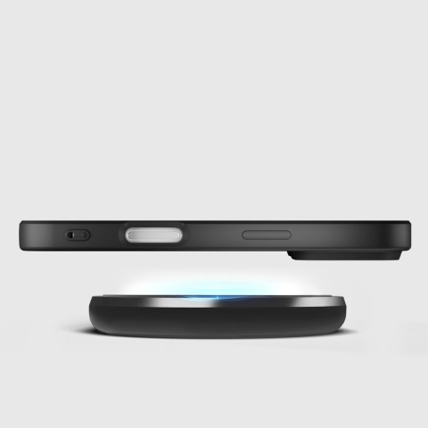 
„iPhone 17 Pro Max Instinct“ dėklas – juodas
