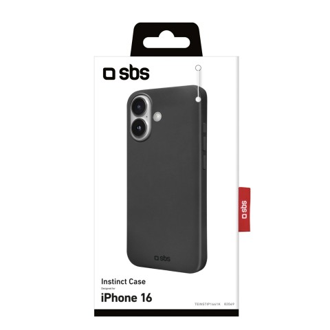 
„iPhone 16 Instinct“ dėklas – juodas
