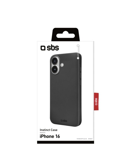 
„iPhone 16 Instinct“ dėklas – juodas
