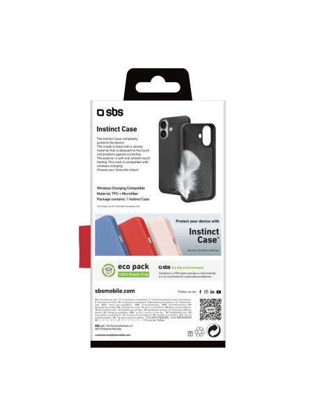 
„iPhone 16 Instinct“ dėklas – juodas
