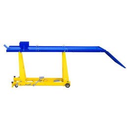 Platforminis keltuvas motociklo stalinis keltuvas motociklams su rampa 450kg 220 x 68 cm MSW MHB-450-780.2